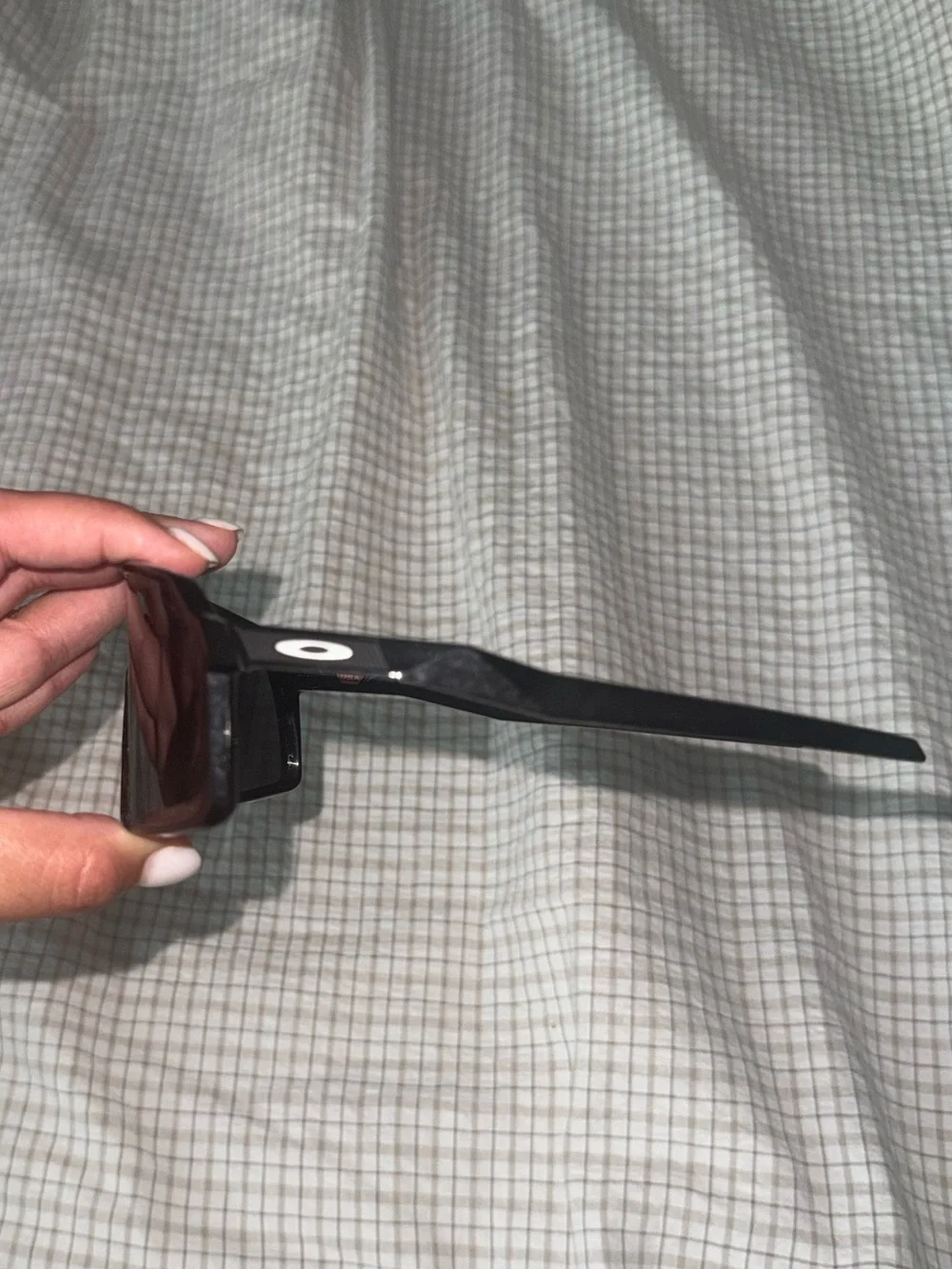 Oakley Black Shield Sunglasses with Black Case